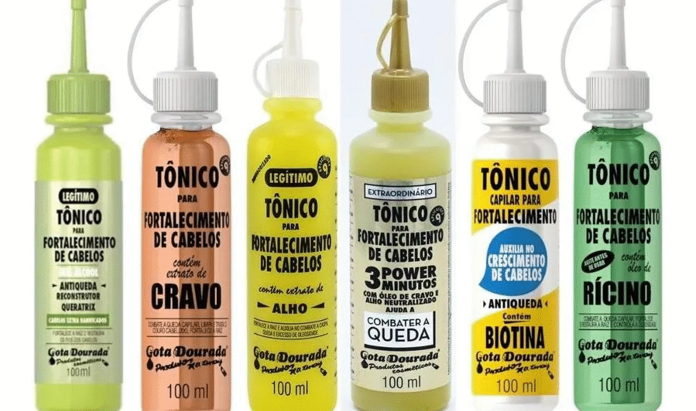 Tônico Capilar Gota Dourada Crescimento Fortalecido