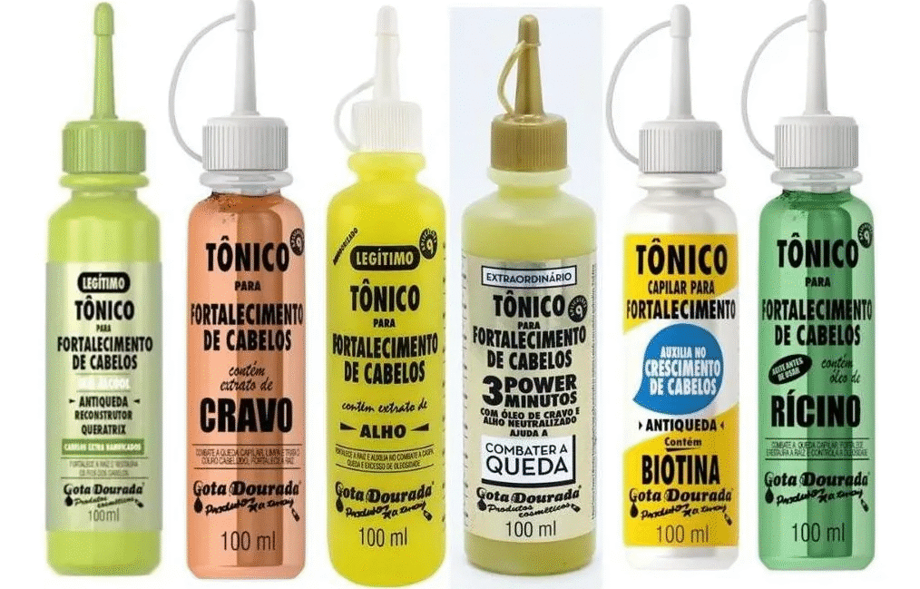 Tônico Capilar Gota Dourada Crescimento Fortalecido